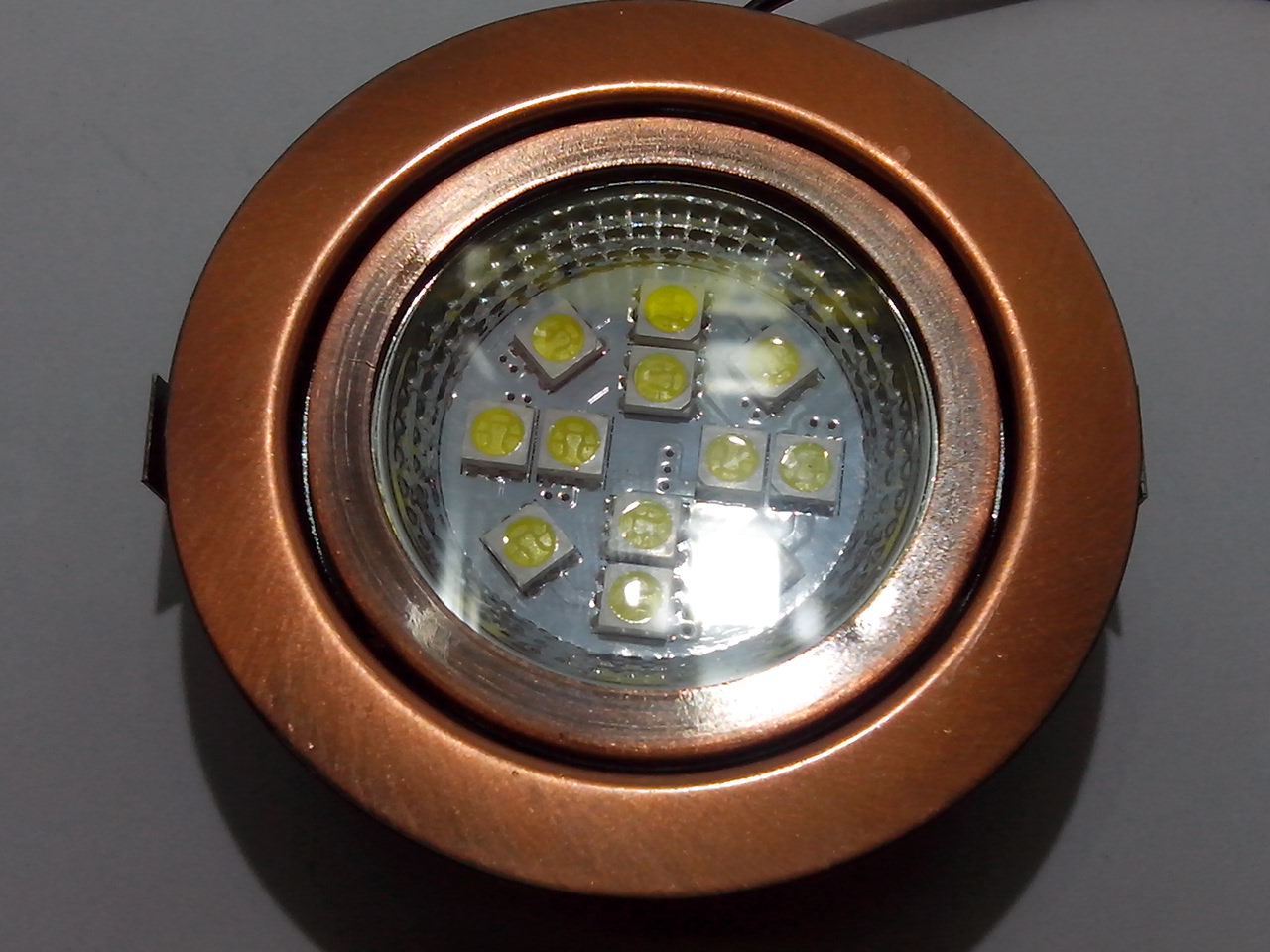 Faretto Led Incasso Camper Tondo Slim 12V 3W Roulotte3500K Faretto Led Incasso Camper Tondo Slim 12V 3W Roulotte3500K